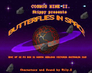 Cosmos Mine 02 - Butterflies in Space