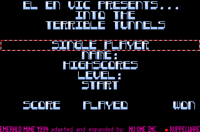 Into the Terrible Tunnels